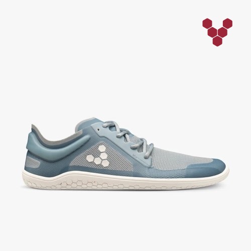 Vivobarefoot Primus Lite III Womens Trainers Light Blue UK CZVJ